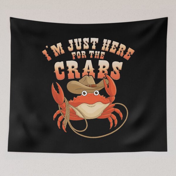 Item preview, Cowboy Crab Funny Seafood Festival Shirt designed and sold by LarryMBrown.