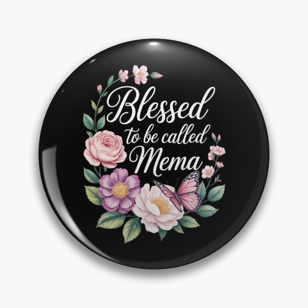 Item preview, Blesed To Be Called Mema designed and sold by IdunayaStore.