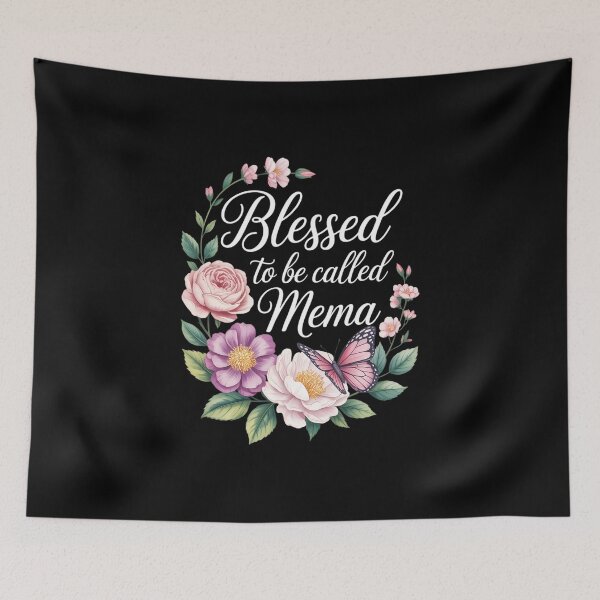 Item preview, Blesed To Be Called Mema designed and sold by IdunayaStore.