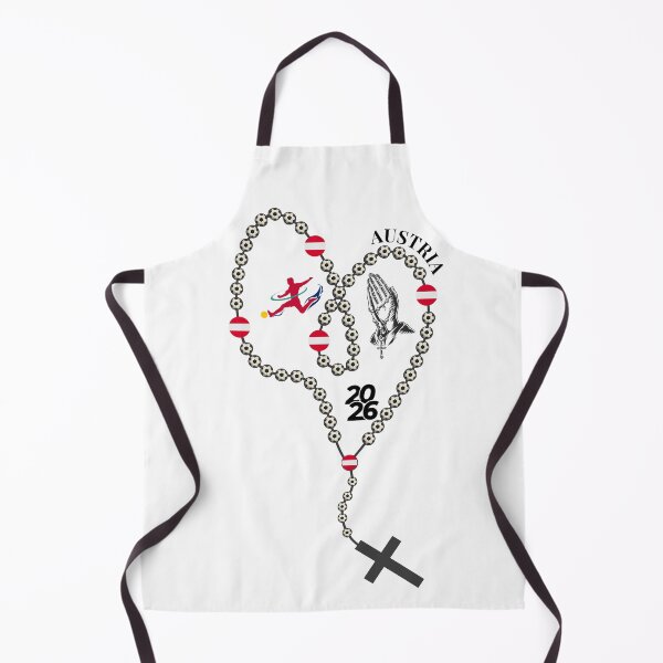 Item preview, Austria Football Rosary 2026 – Soccer Prayer Beads with Austrian Flag, Faith & Football Design designed and sold by La-Designita.