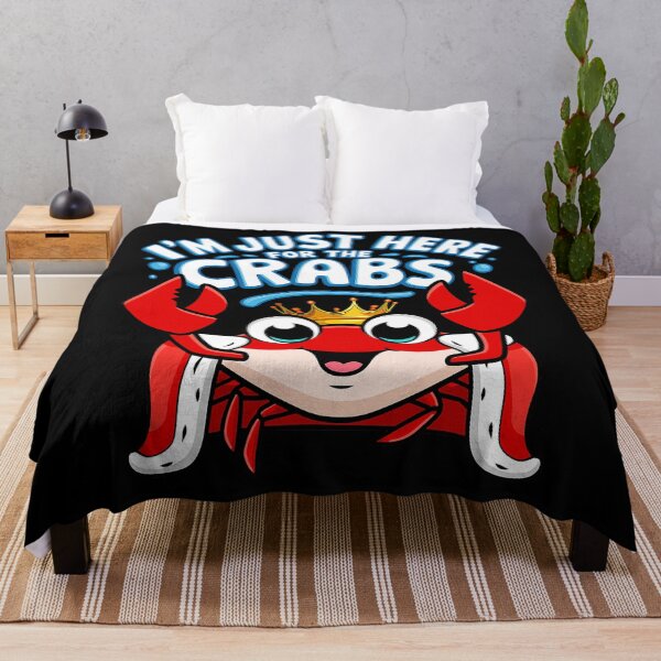 Item preview, Cute King Crab Funny Seafood Shirt designed and sold by LarryMBrown.