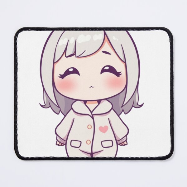 Item preview, Cute Kawaii Pajama Girl Illustration | Chibi Sleepy Girl Art for Stickers, T-Shirts & Digital Use designed and sold by CozyPops.