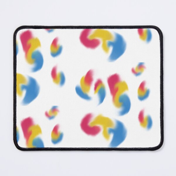 Item preview, pink, yellow, blue blobs designed and sold by Kawaiicinnamon.