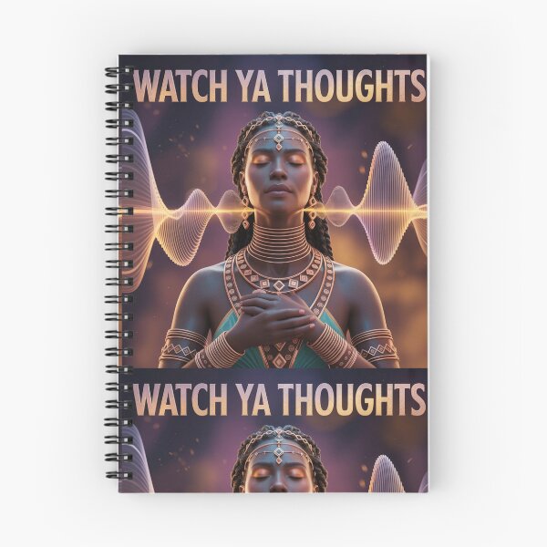 Item preview, WATCH YA THOUGHTS MEDITATION designed and sold by AqualabDesigns.