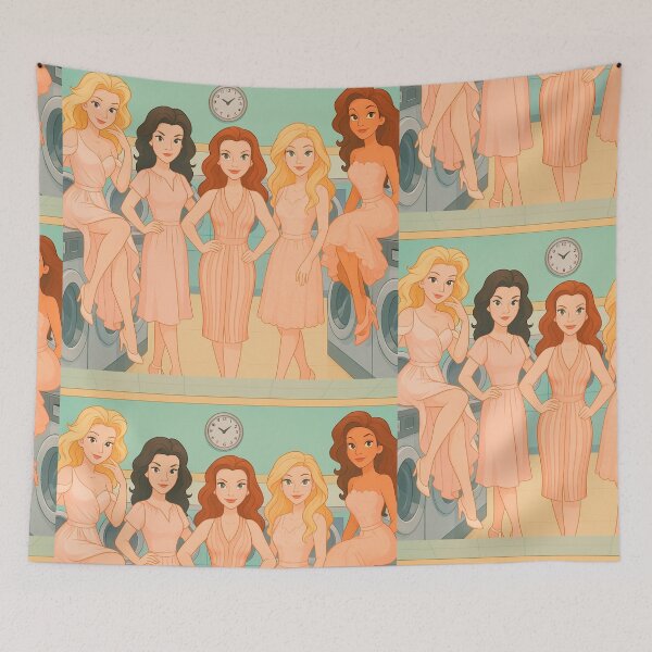 Item preview, Desperate Housewives Laundromat - Fan art designed and sold by Stephisy.