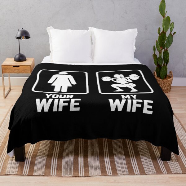 Item preview, My Wife / Your Wife — Wife Weightlifting Humor designed and sold by iekaymoung37.