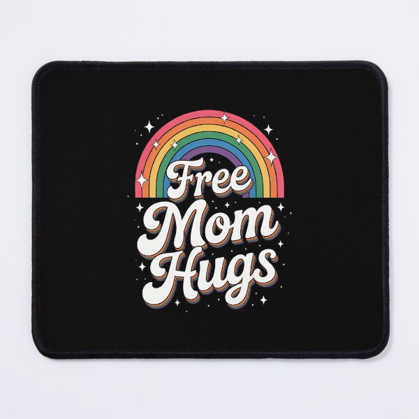 Item preview, Free Mom Hugs Rainbow Heart LGBT Flag LGBT Pride Month designed and sold by EllenJast.