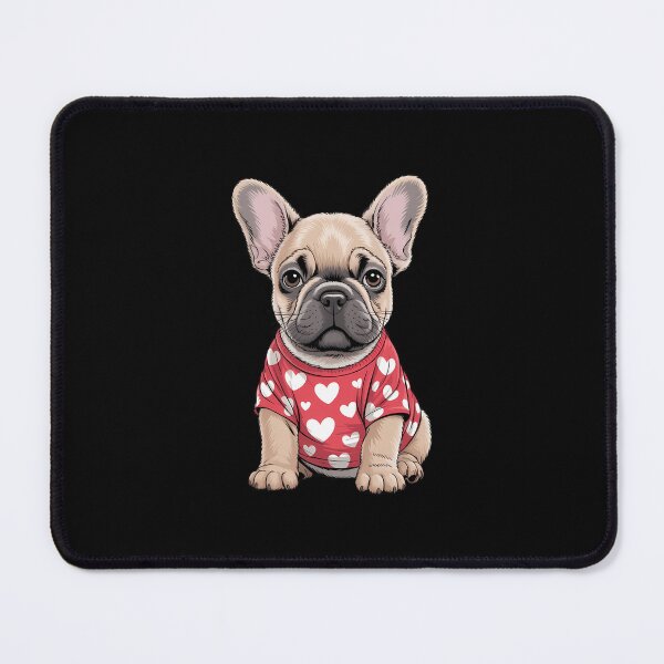 Item preview, French Bulldog Valentine Day Red Heart Love Puppy designed and sold by EllenJast.