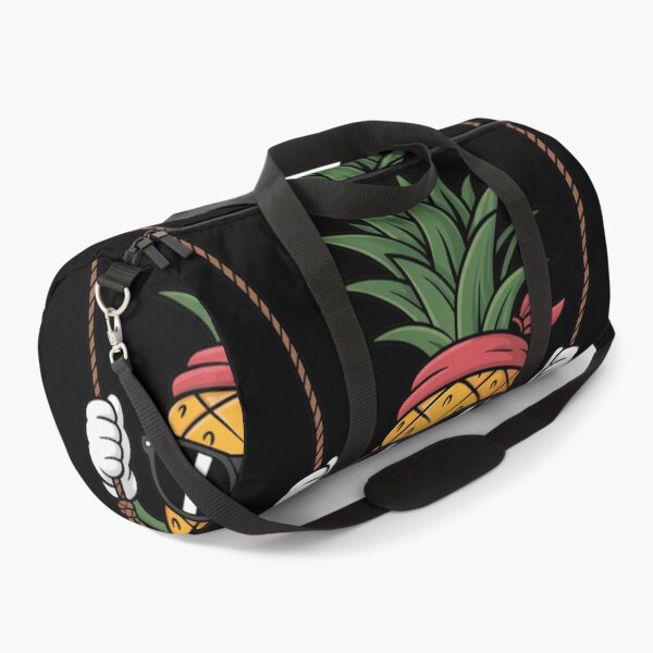 Item preview, Cool Pineapple on a Swing with Sunglasses – Fun Tropical Cartoon Illustration designed and sold by flagylART.