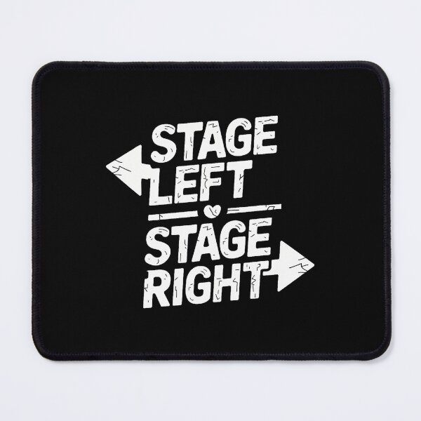 Item preview, Stage Left Stage Right Musical Theater Drama Teacher designed and sold by prabuniard.