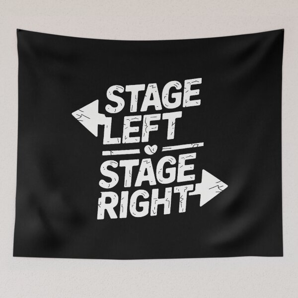 Item preview, Stage Left Stage Right Musical Theater Drama Teacher designed and sold by prabuniard.
