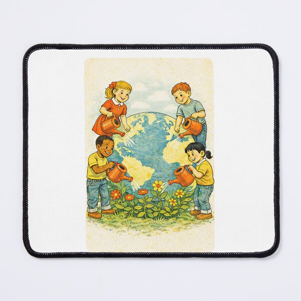 Item preview, Little Hands Big Change designed and sold by LoveLaxmi Arts.