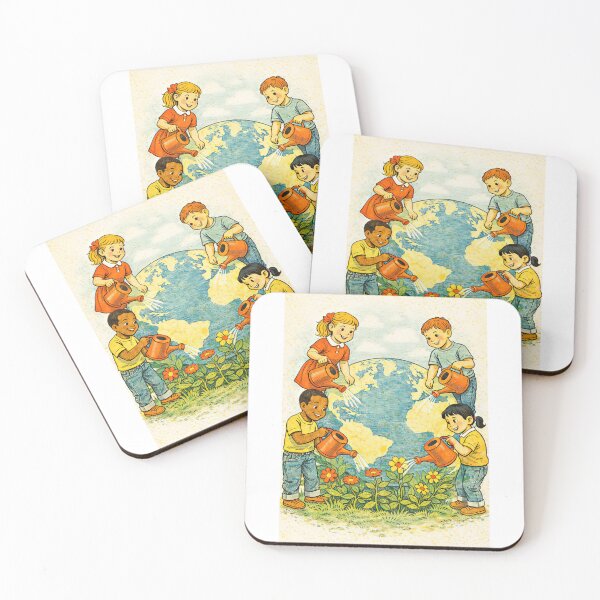 Item preview, Little Hands Big Change designed and sold by LoveLaxmi Arts.
