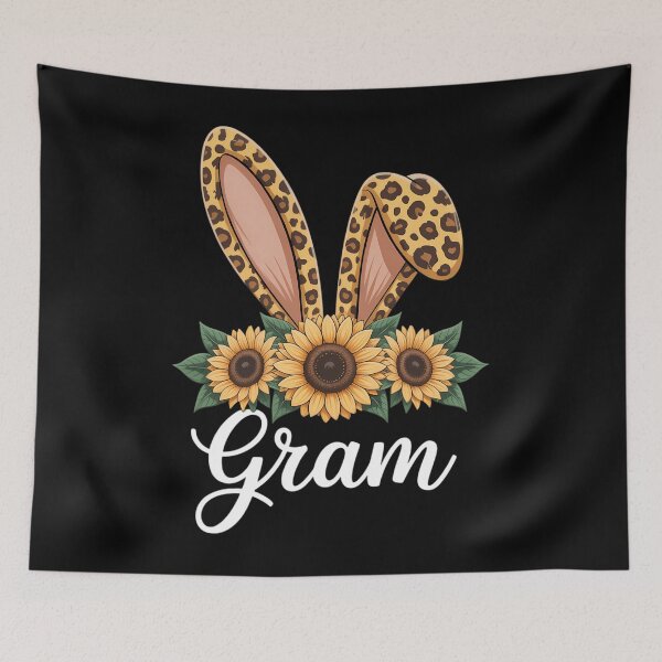 Item preview, Fun Bunny Gram Bunny Sunflower Easter Day Grandma designed and sold by EllenJast.