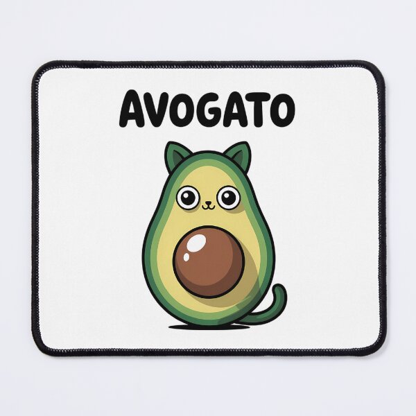 Item preview, Avogato Avocado Cat Vegetarian Vegan designed and sold by IdunayaStore.