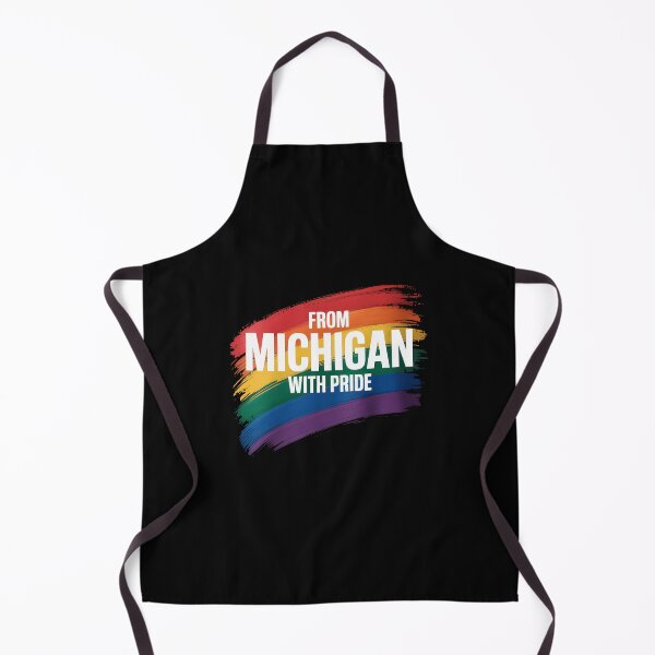 Item preview, From Michigan with Pride LGBTQ Motivational Quote LGBT designed and sold by EllenJast.