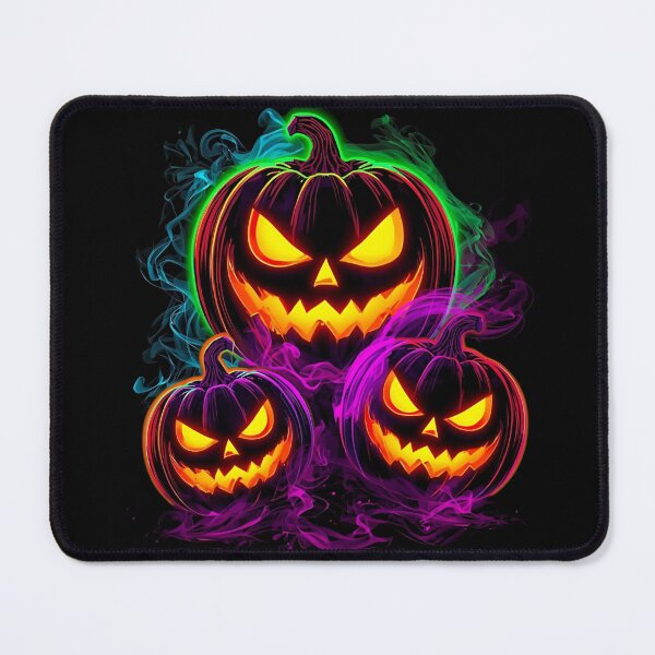 Item preview, Neon Glowing Halloween Jack O Lantern Pumpkins designed and sold by LakLuxe studio .