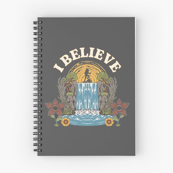 Item preview, I Believe - A Stranger Things Inspired Retro Vintage Design featuring Eleven, Vecna and Demogorgon  designed and sold by Kathunk Designs.