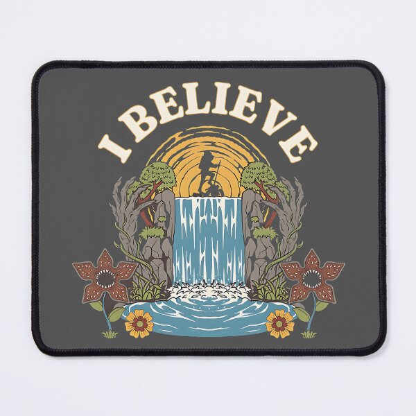 Item preview, I Believe - A Stranger Things Inspired Retro Vintage Design featuring Eleven, Vecna and Demogorgon  designed and sold by Kathunk Designs.
