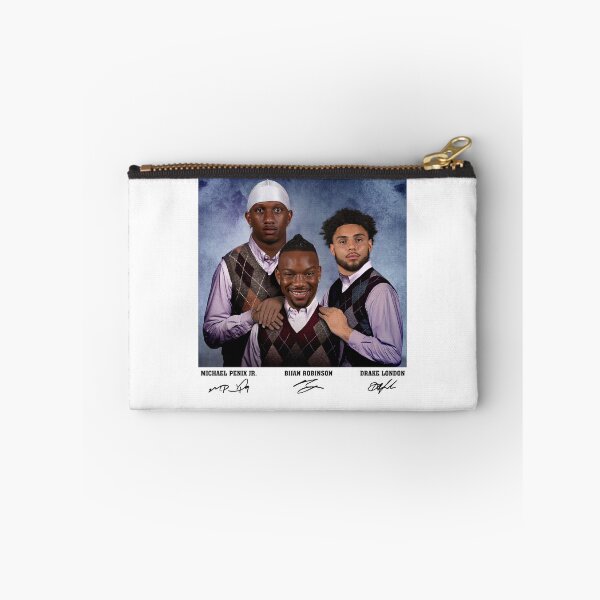 Item preview, Bijan Robinson Michael Penix Jr Drake London Football designed and sold by RebeccaLittlee.