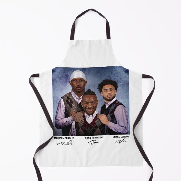 Item preview, Bijan Robinson Michael Penix Jr Drake London Football designed and sold by RebeccaLittlee.