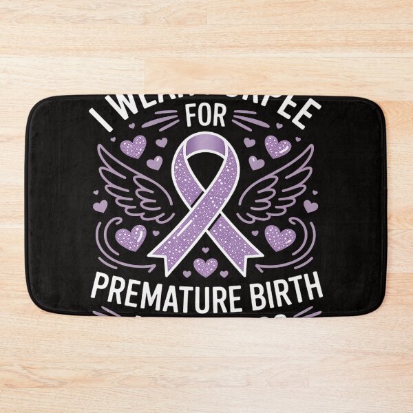 Item preview, Birth Prematurity awareness Purble Ribbon November 2025 designed and sold by HudsonErik.