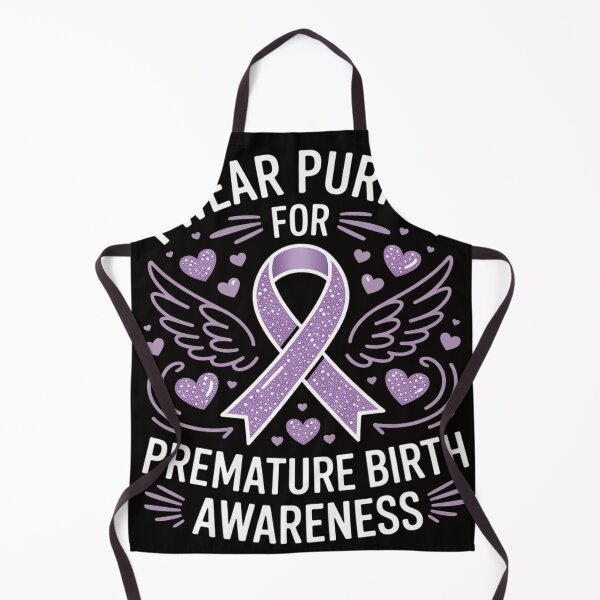 Item preview, Birth Prematurity awareness Purble Ribbon November 2025 designed and sold by HudsonErik.