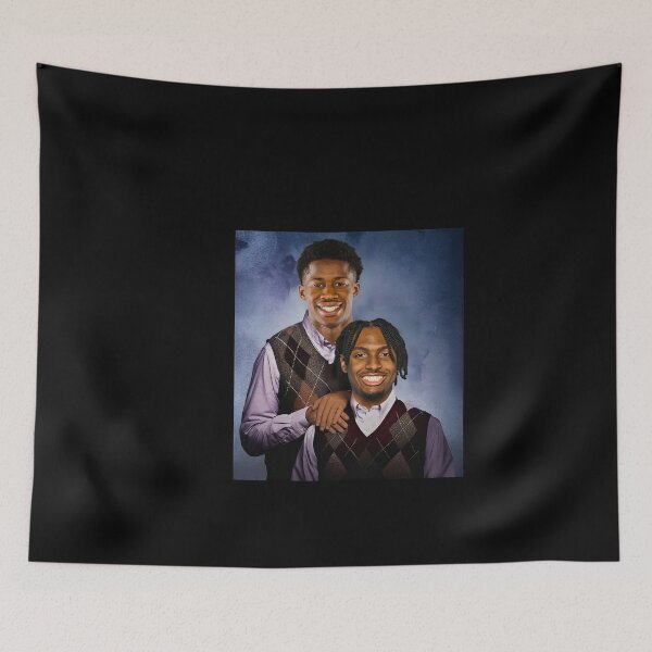 Item preview, Tyrese Maxey V. J. Edgecombe Basketball StepBrothers designed and sold by LeonelJohnson.