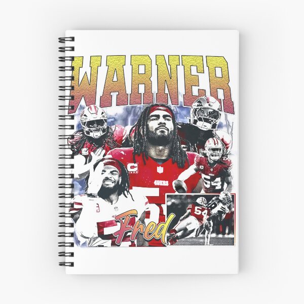 Item preview, Vintage Bootleg Fred Warner San Francisco Football designed and sold by StickyWycky.