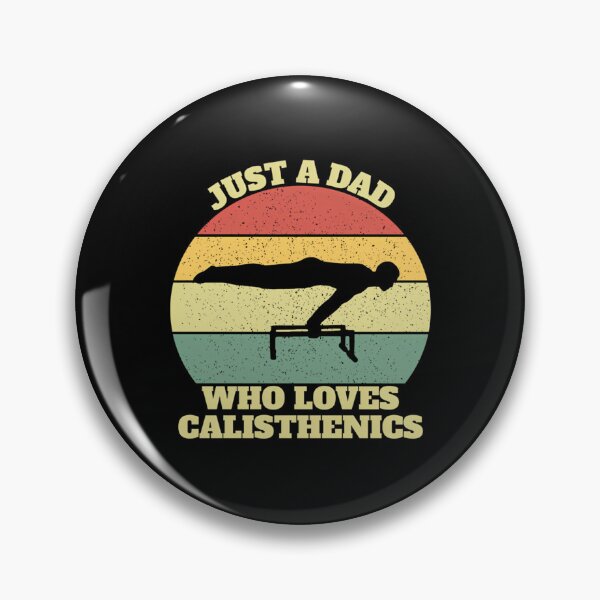 Item preview, Just a Dad Who Loves Calisthenics designed and sold by iekaymoung37.
