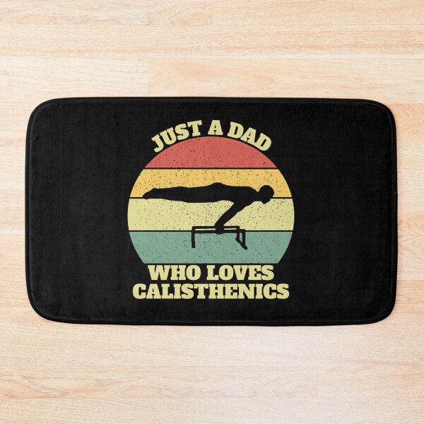 Item preview, Just a Dad Who Loves Calisthenics designed and sold by iekaymoung37.