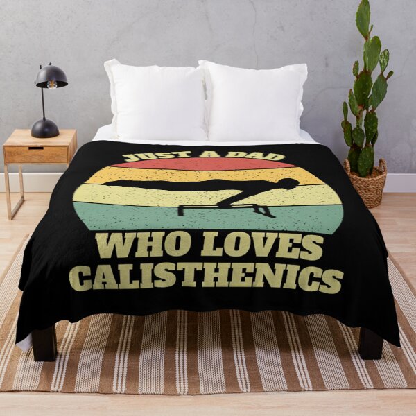 Item preview, Just a Dad Who Loves Calisthenics designed and sold by iekaymoung37.