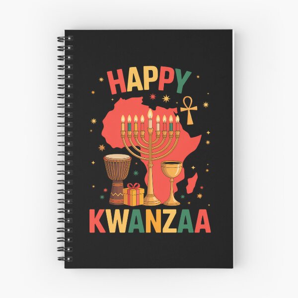 Artikelvorschau, Happy Kwanzaa Kinara Kerzen Sieben Prinzipien Kwanzaa entworfen und verkauft von IdunayaStore.