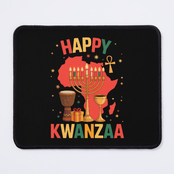 Item preview, Happy Kwanzaa kinara Candles Seven Principles Kwanzaa designed and sold by IdunayaStore.