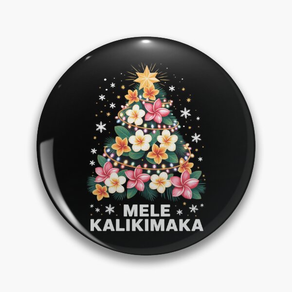Item preview, Hawaiian Floral Christmas Tree Mele Kalikimaka Tropical Xmas designed and sold by IdunayaStore.