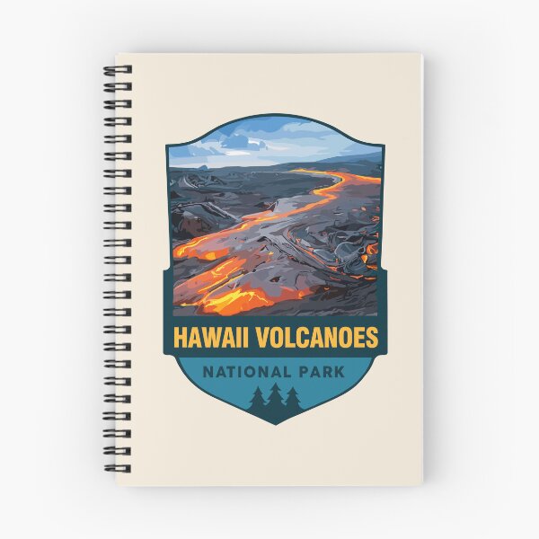 Item preview, Hawaii Volcanoes National Park Retro Sticker designed and sold by Gideon Emmerich.