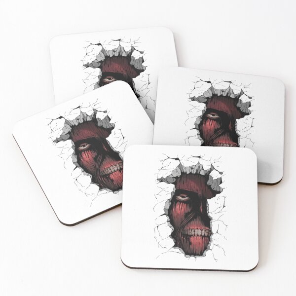 Item preview, The Colossal Terror Breaking Through Humanity’s Walls designed and sold by Snowdog-Art.