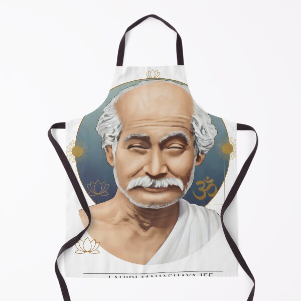Item preview, Lahiri Mahasaya Spiritual Portrait Art designed and sold by shreeradha.