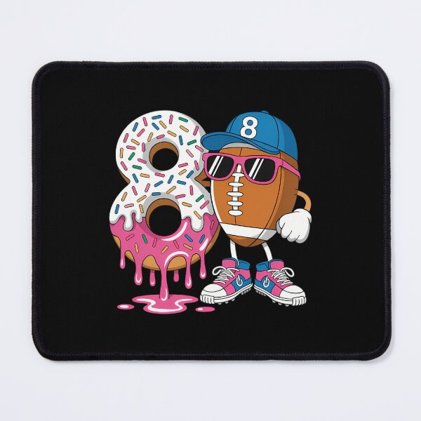 Item preview, Football 8Year Old Ice Cream Drip 8th Birthday designed and sold by IdunayaStore.