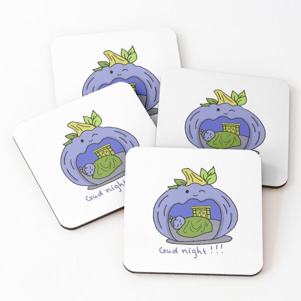 Item preview, Good Night Cozy Blueberry Illustration designed and sold by Baby-Care.