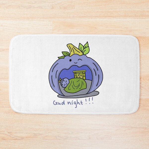 Artikelvorschau, Gute Nacht, gemütliche Blaubeerillustration entworfen und verkauft von Baby-Care.