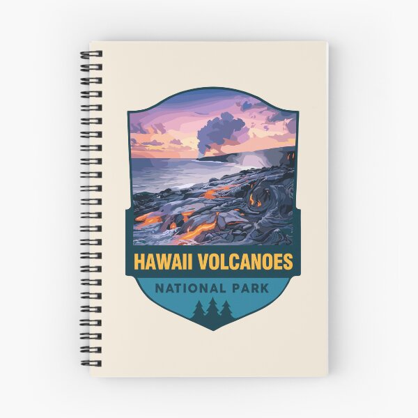 Item preview, Hawaii Volcanoes National Park Retro Sticker designed and sold by Gideon Emmerich.