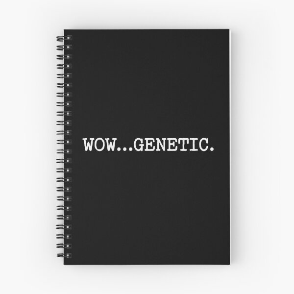Item preview, Wow Genetic - Heated Rivalry Quote designed and sold by Eh Plus Designs.