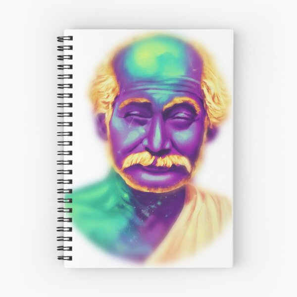 Item preview, Shri Lahiri Mahasaya Kriya Yoga Colorful Spiritual Art designed and sold by shreeradha.