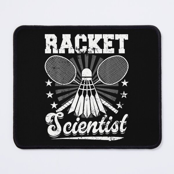 Item preview, Racket Scientist - Badminton Player Athlete Shuttlecock Bird designed and sold by LunaDangelo.