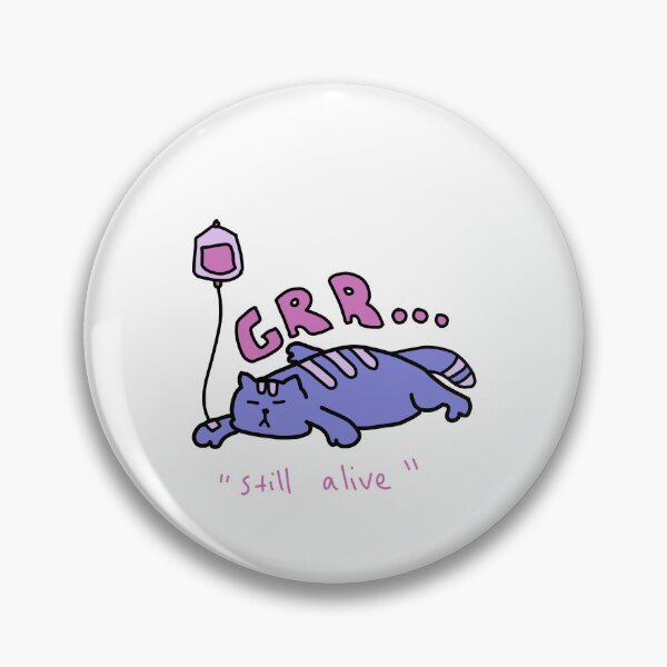 Item preview, Grr Still Alive Grumpy Cat Illustration designed and sold by Baby-Care.