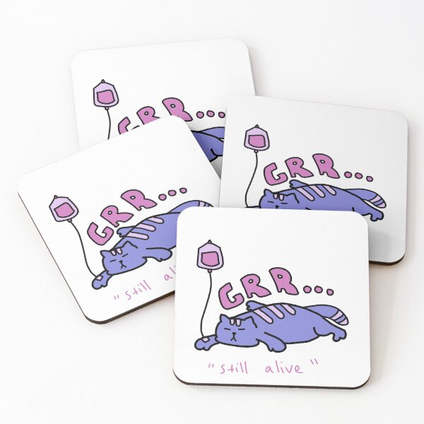 Item preview, Grr Still Alive Grumpy Cat Illustration designed and sold by Baby-Care.