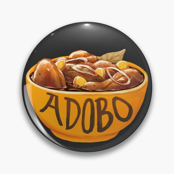 Item preview, Adobo - Filipino Pinoy Food Handdrawn Art designed and sold by jepchan.
