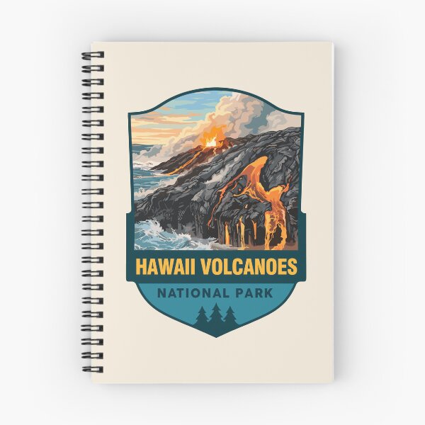 Item preview, Hawaii Volcanoes National Park Retro Sticker designed and sold by Gideon Emmerich.