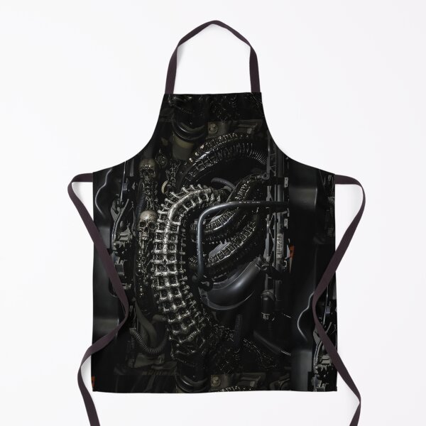 Item preview, Biomechanical Ford Engine Art | H.R. Giger Inspired Surreal Automotive Design | Dark Alien Cyberpunk Machine designed and sold by SergioMiklos.